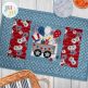 In The Hoop Modular Patriotic Placemat Project | Machine Embroidery Designs by JuJu