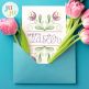 Easter Greeting Cards 3 Embroidery Set | Machine Embroidery Designs by JuJu