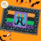 In The Hoop Modular Witch Feet Placemat Project | Machine Embroidery Designs by JuJu