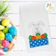 Chunky Easter Bunnies 1 Satin Embroidery Set | Machine Embroidery Designs by JuJu