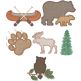 Northwoods Splendor Applique/Sketch Embroidery Set | Machine Embroidery Designs by JuJu