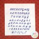 Tiny Alright Font by Oma's Place | Machine Embroidery Designs by JuJu