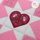 In The Hoop Valentine Mini Quilt Project | Machine Embroidery Designs by JuJu