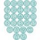 Embossed Checkered Alphabet Embroidery Set | Machine Embroidery Designs by JuJu
