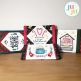 Inspirational Christmas Mug Rug Merry Christmas Stable by Oma's Place