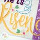 In The Hoop He Is Risen Mug Rug Project | Machine Embroidery Designs by JuJu