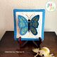 3D Winged Butterflies by Oma's Place | Machine Embroidery Designs by JuJu