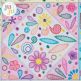 In The Hoop Floral Filled Wall Hanging Project