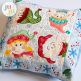 In The Hoop Elf Patchy Pillow Project | Machine Embroidery Designs by JuJu