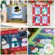 In The Hoop Build A Snowman Project | Machine Embroidery Designs by JuJu