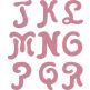 Daisy Fill Stitch Font