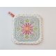 ITH Daisy Pot Holder 1 | Machine Embroidery Designs by JuJu