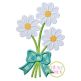Daisy Bouquet Applique | Machine Embroidery Designs by JuJu