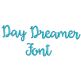 Daydreamer Embroidery Script Font Machine Embroidery Designs by JuJu