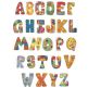 Funky Alphabet Machine Embroidery Designs by JuJu