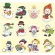Snow Much Fun Applique Machine Embroidery Designs by JuJu 