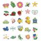 Itty Bitty Spring Fling Machine Embroidery Designs by JuJu