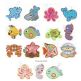 Critters of the Sea Applique Machine Embroidery Designs by JuJu 