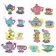 Tea Time Applique Machine Embroidery Designs by JuJu 