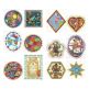 More Fun Applique Patches 5x7 hoop Machine Embroidery Designs by JuJu 
