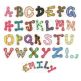 Dotty Applique Alphabet Machine Embroidery Designs by JuJu 