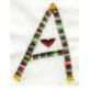 Heartstrings Alphabet Machine Embroidery Designs by JuJu