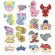 Jumbo Applique Sampler Set 2 Machine Embroidery Designs by JuJu 