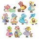 Jumbo Easter Sunbonnets Applique Machine Embroidery Designs by JuJu 