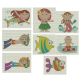 Tropical Kidz Machine Embroidery Designs by JuJu