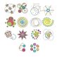 Dots and Doodles Three Machine Embroidery Designs by JuJu