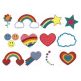Over the Rainbow Machine Embroidery Designs by JuJu