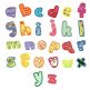 Tutti Frutti Alphabet Applique Machine Embroidery Designs by JuJu 