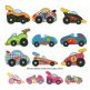 Speedy Racecars Applique Machine Embroidery Designs by JuJu 