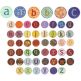 Alphabet Patches Applique Machine Embroidery Designs by JuJu 
