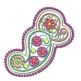 Free Paisley Machine Embroidery Design