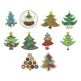 O Christmas Tree Applique Machine Embroidery Designs by JuJu 