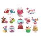Sweet Valentine Applique Machine Embroidery Designs by JuJu 