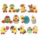 Easter Ducks Applique Machine Embroidery Designs by JuJu 