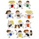 Karate Kidz Applique Machine Embroidery Designs by JuJu 