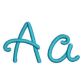 Giggles Script Font Machine Embroidery Designs by JuJu