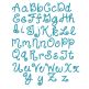 Giggles Script Font Machine Embroidery Designs by JuJu