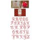 Flourish Fancy Monogram Alphabet Machine Embroidery Designs by JuJu