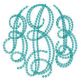 Fun Stitch Circular Script Monogram Machine Embroidery Designs by JuJu
