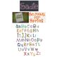 Sadie Embroidery Alphabet Machine Embroidery Designs by JuJu