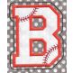 Baseball Applique Alphabet Machine Embroidery Designs by JuJu