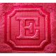 Preppy Embossed Monogram Alphabet Machine Embroidery Designs by JuJu