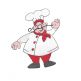 Bon Appetit Chefs Filled Set 2 Machine Embroidery Designs by JuJu