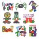Halloween Filled Set 3 Machine Embroidery Designs by JuJu