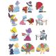Thanksgiving Sunbonnets Filled Machine Embroidery Designs by JuJu