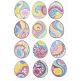 Mehndi Henna Easter Eggs Machine Embroidery Designs by JuJu
